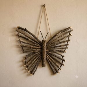 Rustic Driftwood Butterfly Wall Hanging 15% off