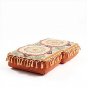 Boho Floor Cushion Set of 2