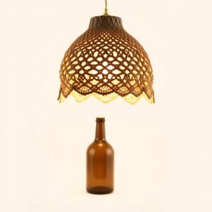 Crochet Lamp Shade Pendant