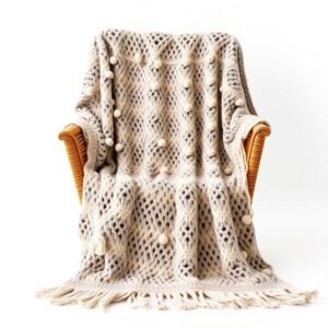 Crochet Throw Blanket Large