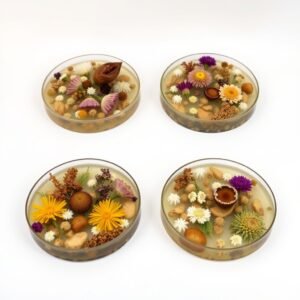 Handmade Resin Coaster Set of 4