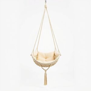 Macrame Hanging Chair Swing